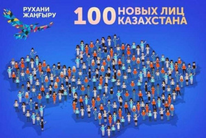 Встреча с финалистами проекта «100 новых лиц Казахстана» прошла в Алматы