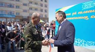 В День защитника Отечества 80 семей стали новоселами в Таразе
