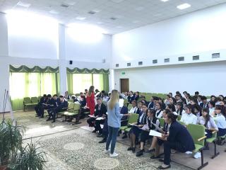 Профориентационная встреча со школьниками!