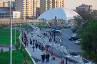 Атырау қаласында Жастар саябағы ашылды